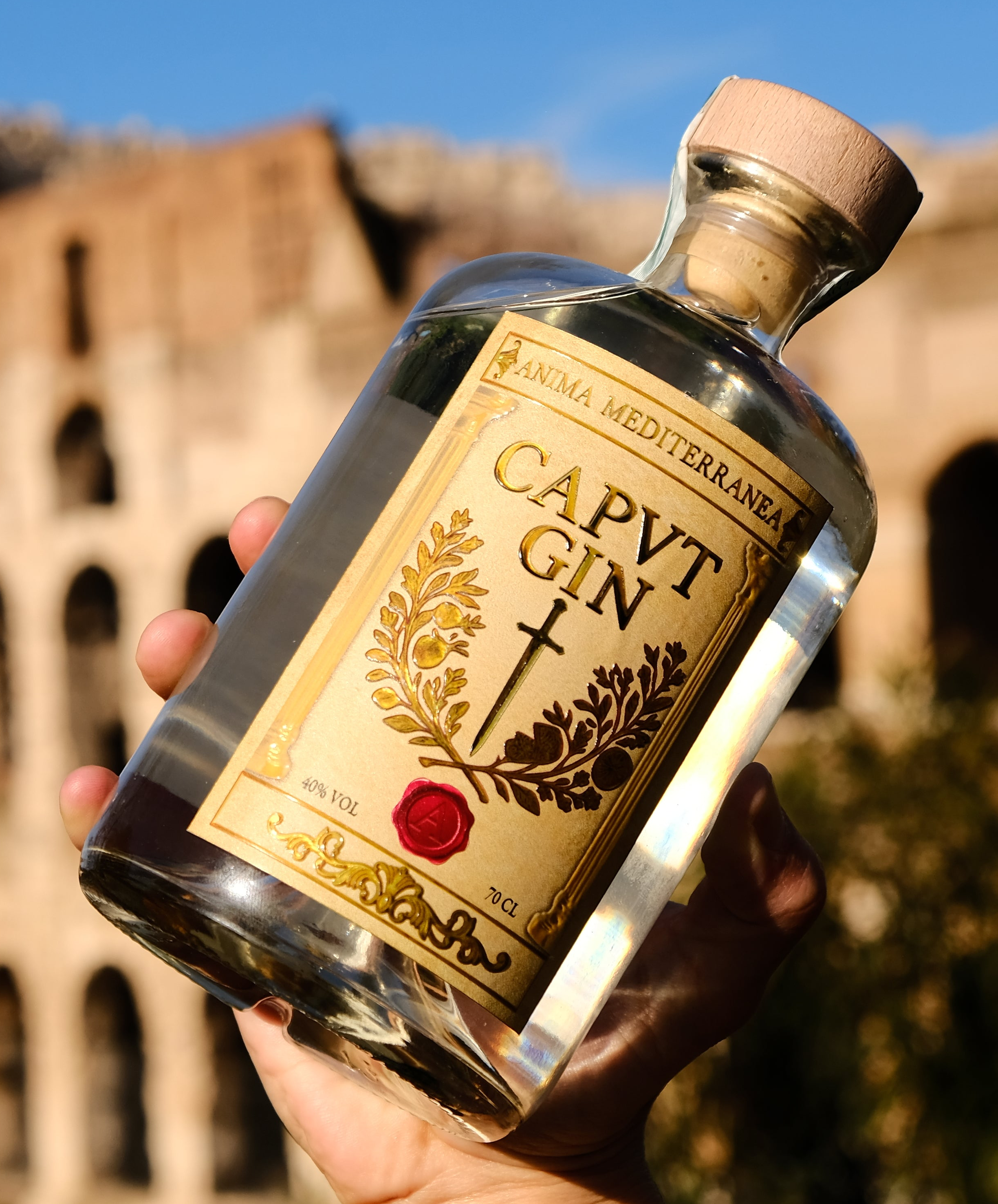CAPVT GIN — Distillato Artigianale Romano