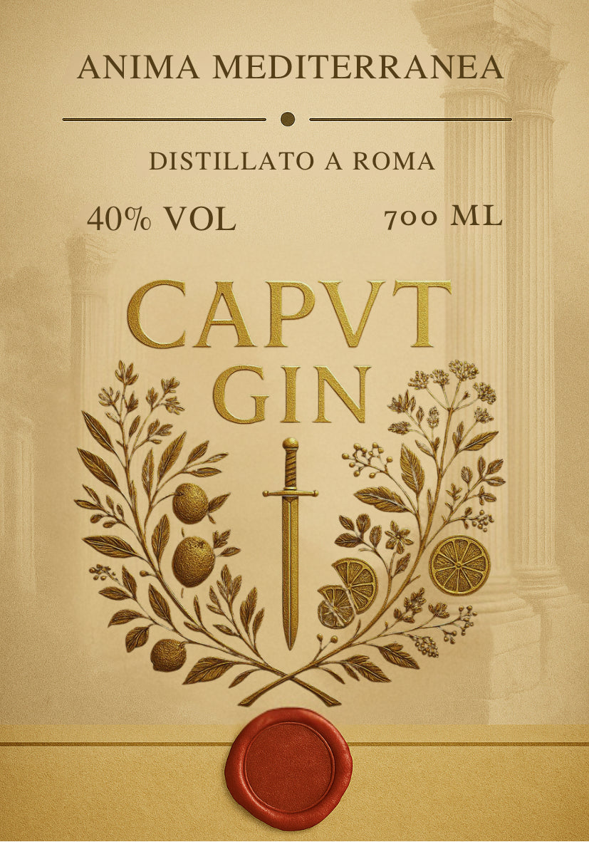 CAPVT GIN — Distillato Artigianale Romano